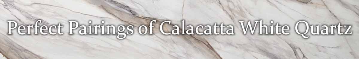 Calacatta White Quartz Slab